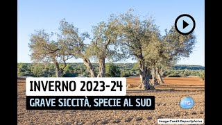 Inverno 2024 è grave siccità soprattutto al Sud [upl. by Nidnal]