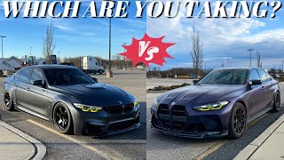 BMW F80 M3 vs BMW G80 M3 Which Is The Better Choice [upl. by Ynavoj219]