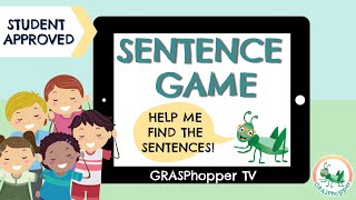 Sentence Game for Kids  Practice Writing Sentences in a fun way [upl. by Anegal406]