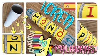 CÓMO ENSEÑAR a LEER de manera DIVERTIDA ✏️Método MONTESSORI 🌏 RECICLAJE con Gato Rainbow amp Gata Moon [upl. by Nyer]