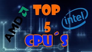 TOP 5  Processadores [upl. by Ennoryt]