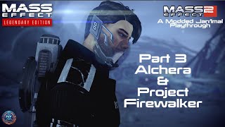 A Modded Jan1mal PlayThrough  Mass Effect Legendary Ed  ME2  Part 3  Normandy SR1 Crash [upl. by Goldin733]