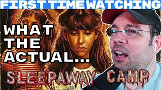 Sleepaway Camp  Movie REACTION and COMMENTARY  First Time Watching [upl. by Shaylynn180]