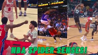 NBA Spider Sense Moments [upl. by Kursh762]