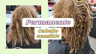 como hacer un permanente en cabello sensible  Lilyymakeuup [upl. by Goodill]