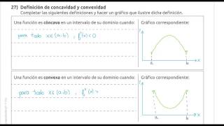 27  Definición de concavidad y convexidad [upl. by Staffan]