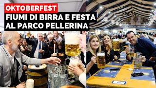 Birra luna park e stinco di maiale alla Pellerina è febbre Oktoberfest [upl. by Bettye]