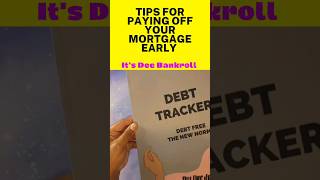 Mortgage Payoff Tips and Updates debtfreedom [upl. by Dorry]