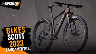 LANÇAMENTOS SCOTT 2023 O QUE MUDOU  UPGRADE BIKES [upl. by Akamahs]