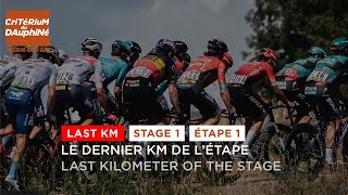 Dauphiné 2022  Stage 1  Last KM [upl. by Bland]