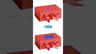 500🤣 vs 1000🤩 choose one gift🎁👍  happy fusion  shorts chooseyourgift [upl. by Seadon115]