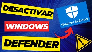 ✅COMO DESACTIVAR  QUiTAR WINDOWS DEFENDER en WINDOWS 10 Y 11 definitivamente  2023 [upl. by Miharba868]