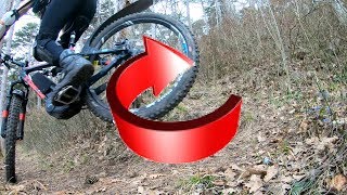 Spitzkehren uphill und downhill mit dem eMTB 4k [upl. by Chrysa]