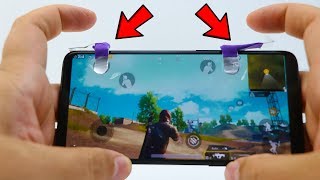 DIY Phone L1 R1 Trigger Buttons for PUBG Mobile amp Fortnite [upl. by Jobi794]