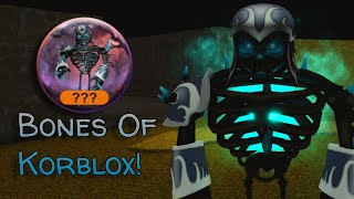 How To OBTAIN The quotquot Badge amp The quotBones Of Korbloxquot Skin In Bakon The Haunted Event 2024 [upl. by Dlorej847]