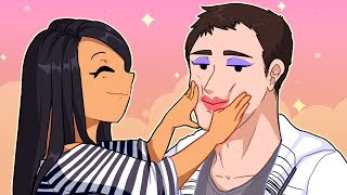 JESS AND JASONS MAKE UP CHALLENGE [upl. by Nnayhs]