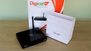 Setting up Digicel modem with Wireless Router  Digicel Jamaica [upl. by Alegnat]