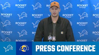 Jared Goff postgame media availability  2024 Week 1 Lions vs Rams [upl. by Leund]