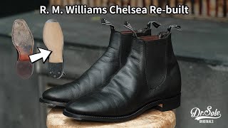 【BenchReBuilt】R M Williams Chelsea Boots Rebuilt [upl. by Dragon]