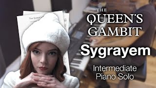 The Queens Gambit  Sygrayem Piano Solo with Sheet Music [upl. by Kelci]