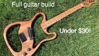 I built this guitar for 30 [upl. by Florio]