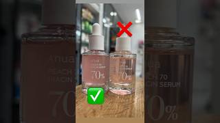 Anua Serum Fake vs Real How to Spot Original Products and Key Differences shorts anua fakevsreal [upl. by Chane]