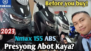 Before you buy Yamaha Nmax 155 ABS 2023 Price and Installment update crisridemotovlog [upl. by Letnohc]