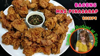 NEW special recipe for Crispylicious Juicylicious Fried Chicken [upl. by Koller245]