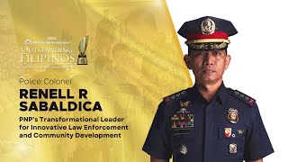 2023 Outstanding Filipino Police Colonel Renell R Sabaldica BeyondExcellence Full video [upl. by Anyek441]