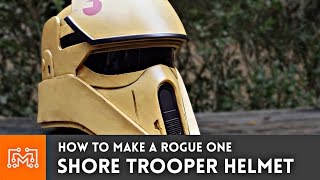 Star Wars Rogue One Shore Trooper Helmet 3d printed [upl. by Chally]