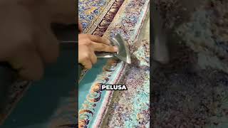 Así se dejan alfombras perfectas 😮 shorts curiosidades [upl. by Omer725]