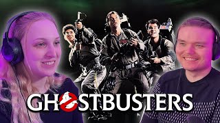 GHOSTBUSTERS  First Time Watching  Movie Reaction  Commentary [upl. by Maro]