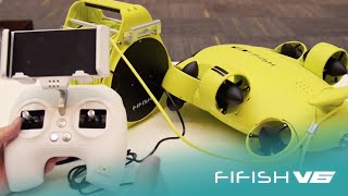 Connection Guide  FIFISH V6 Underwater Robot [upl. by Menedez320]