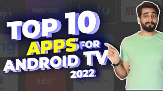 Top 10 Amazing Android TV Apps  Top 10 apps for Android TV  Hindi [upl. by Lyman]