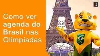 Olimpíadas ao vivo veja programação do Brasil em Paris2024 [upl. by Nahtam]