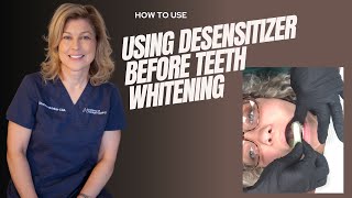 Prevent Sensitivity With UltraEZ Desensitizer Before Whitening Treatment [upl. by Ahsyas770]