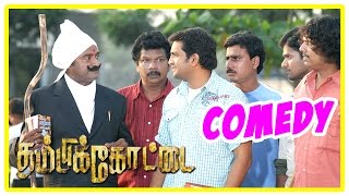 Thambikottai tamil movie  comedy Scenes  Narain  Meena  Poonam Bajwa  Santhanam [upl. by Garcon853]