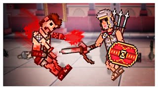 I Downloaded The Most VIOLENT 2D Gladiator Game Ever [upl. by Iviv]