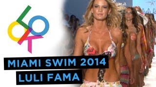 Luli Fama Fashion Show Miami Swim Week 2014 [upl. by Arvid]