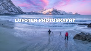 Capturing Arctic Wonders Breathtaking Winter Photography Journey in Lofoten 📸❄️ [upl. by Isaacson]