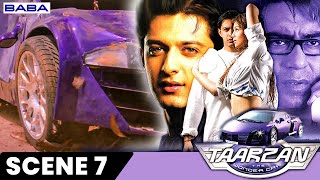 Taarzan The Wonder Car  Part 07  Ajay Devgn Vatsal Sheth amp Ayesha Takia  Hindi Action Hd Movies [upl. by Annayrb]