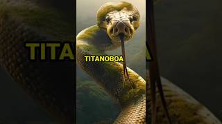 Titanoboa sciencefacts facts shorts [upl. by Orsola550]