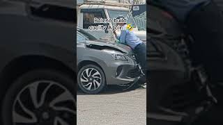 Baleno maruti zexa car build quality test again maruti sefty corporatemajdoor car [upl. by Ahsinan354]