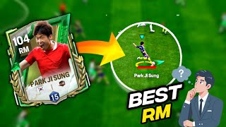 102 RM PARK JI SUNG REVIEW  BEST RM IN FC MOBILE 25  FC Mobile PARK JI SUNG Card Review [upl. by Nho]