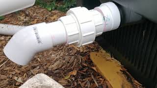 Plumbing in an Oase Biosmart Pond Filter [upl. by Esinrahs]