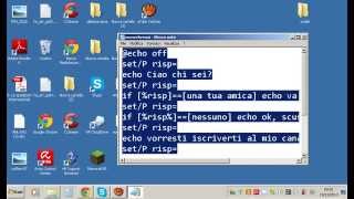 TUTORIAL ITA Creare un programma con blocco note [upl. by Wurtz862]