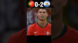 CR7 Miss Penalty  Portugal vs Argentina World Cup 2026 Imaginary football youtube shorts [upl. by Assiram847]