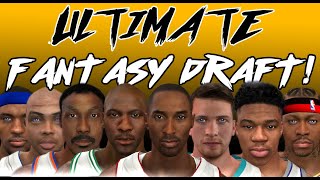 ULTIMATE NBA FANTASY DRAFT  NBA 2K14 Ultimate Base Roster MOD [upl. by Adnaluoy]