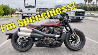 2024 Harley Davidson Sportster S Review [upl. by Einnep]