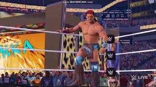 WWE 2K23 TATANKA ENTRANCE [upl. by Analos810]